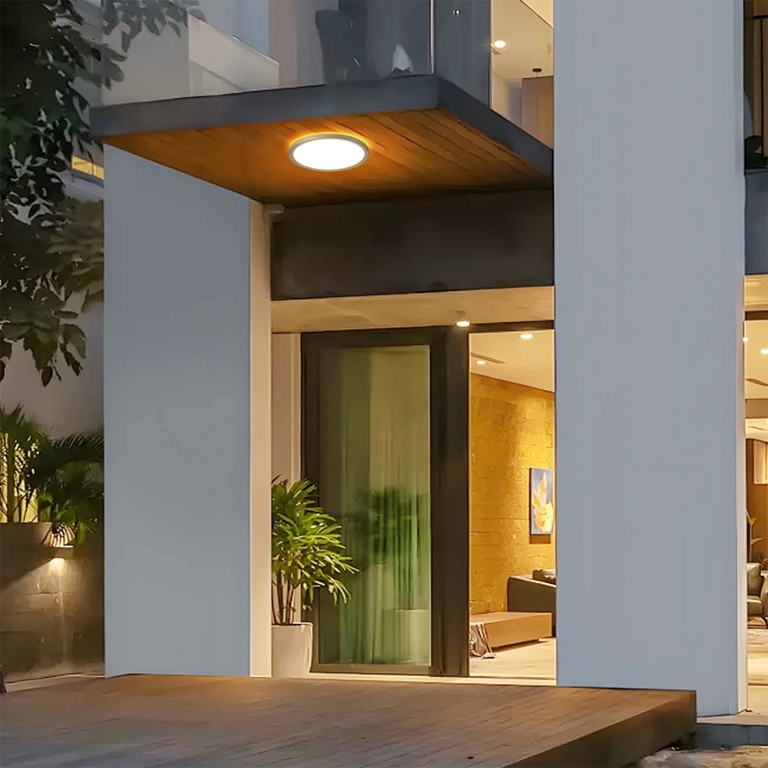 Brilagi - LED stropna svetilka za kopalnico ULTRA SLIM LED/12W/230V, premer 22,5 cm, zlata, IP54