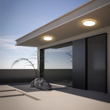 Brilagi - LED stropna svetilka za kopalnico ULTRA SLIM LED/18W/230V, premer 30 cm, zlata, IP54