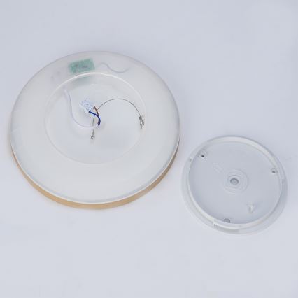 Brilagi - LED stropna svetilka za kopalnico ULTRA SLIM LED/18W/230V, premer 30 cm, zlata, IP54