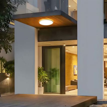 Brilagi - LED stropna svetilka za kopalnico ULTRA SLIM LED/24W/230V Ø 42 cm zlata IP54