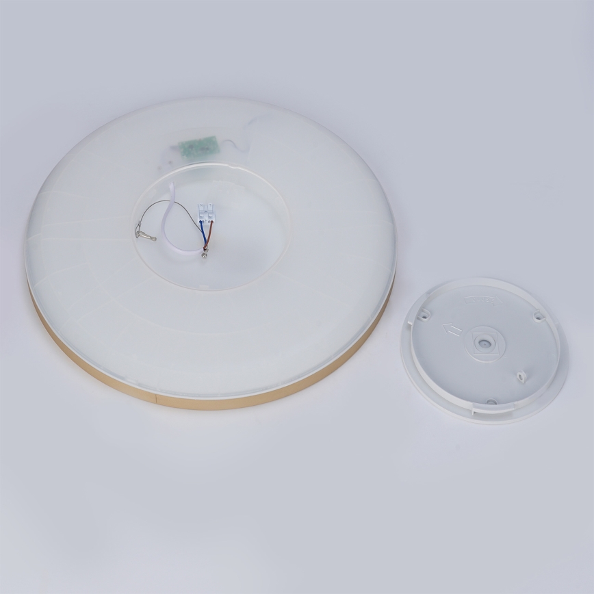 Brilagi - LED stropna svetilka za kopalnico ULTRA SLIM LED/24W/230V Ø 42 cm zlata IP54