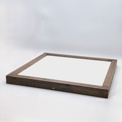Brilagi - LED Stropno svetilo WOODY FRAME LED/40W/230V 60x60 cm IP44 oreh