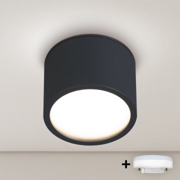 BRILAGI - LED Kopalniško točkovno svetilo SMOOTH 1xGX53/15W/230V 60x82 mm črna IP54
