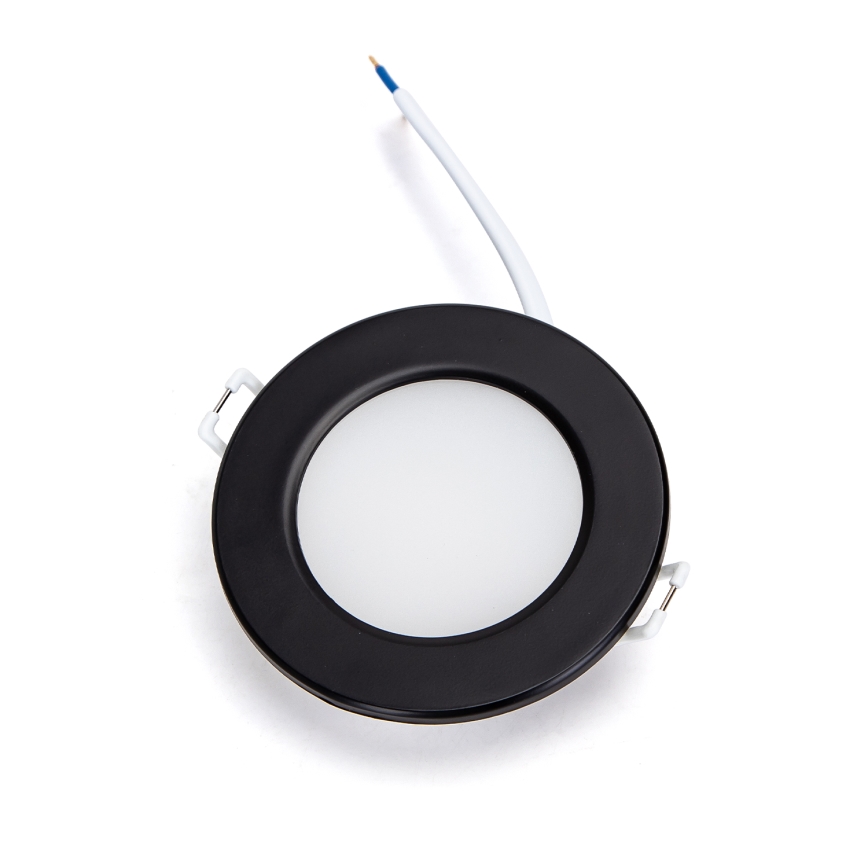 Brilagi - LED kopalniško vgradno stropno svetilo LED/9W/230V 3000K črna IP65