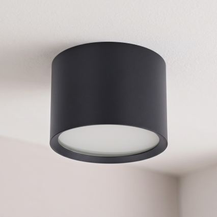 BRILAGI - LED kopalniška točkovna svetilka SMOOTH 1xGX53/15W/230V 60x82 mm črna IP54