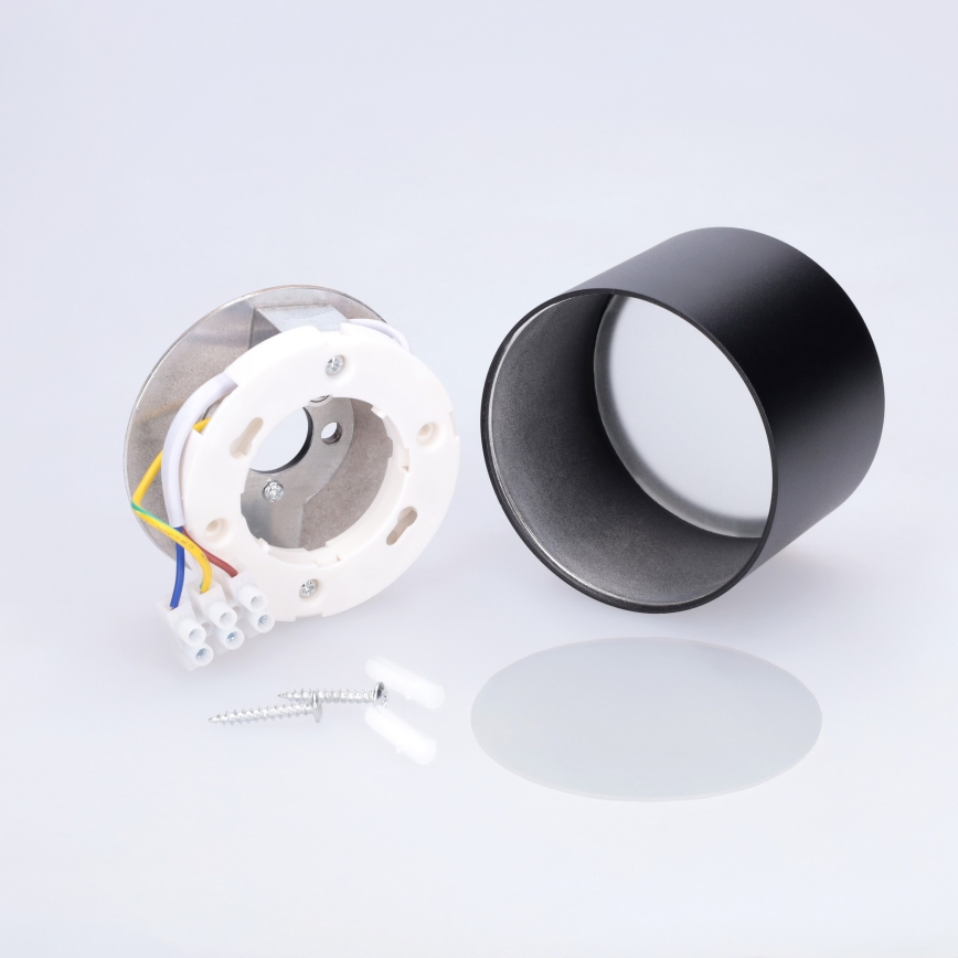 BRILAGI - LED kopalniška točkovna svetilka SMOOTH 1xGX53/15W/230V 60x82 mm črna IP54