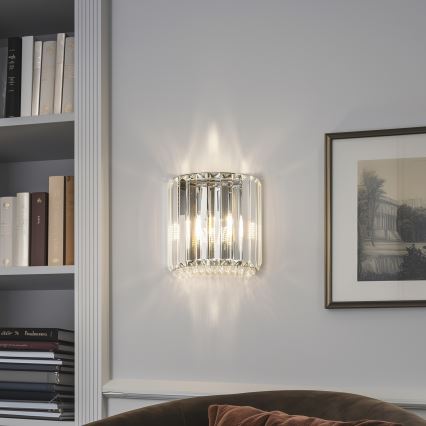 Brilagi - LED Kristalna stenska svetilka GLAMOUR 1xG9/42W/230V