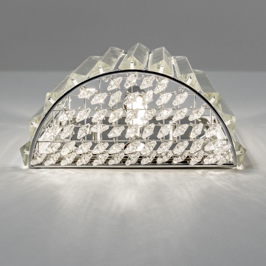 Brilagi - LED Kristalna stenska svetilka GLAMOUR 1xG9/42W/230V