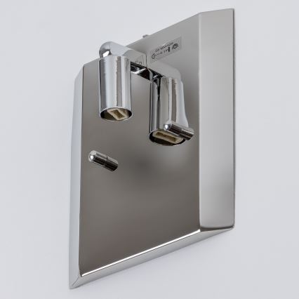 Brilagi - LED Kristalna stenska svetilka GLAMOUR 1xG9/42W/230V