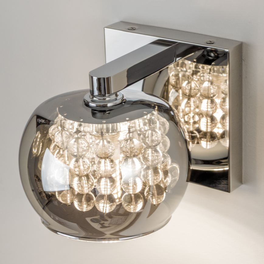 Brilagi - LED Kristalna stenska svetilka JEWEL 1xG9/42W/230V