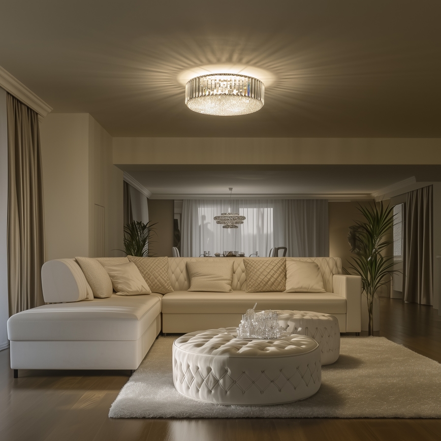 Brilagi - LED Kristalna stropna svetilka GLAMOUR 5xG9/42W/230V