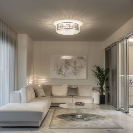 Brilagi - LED Kristalna stropna svetilka GLAMOUR 5xG9/42W/230V