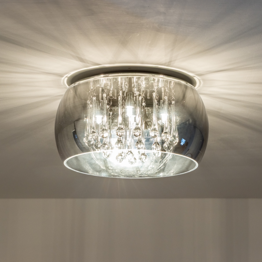 Brilagi - LED Kristalna stropna svetilka JEWEL 5xG9/42W/230V