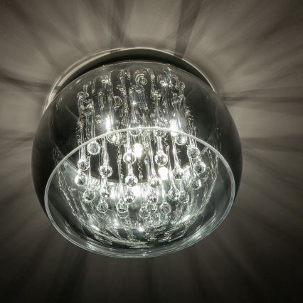 Brilagi - LED Kristalna stropna svetilka JEWEL 5xG9/42W/230V