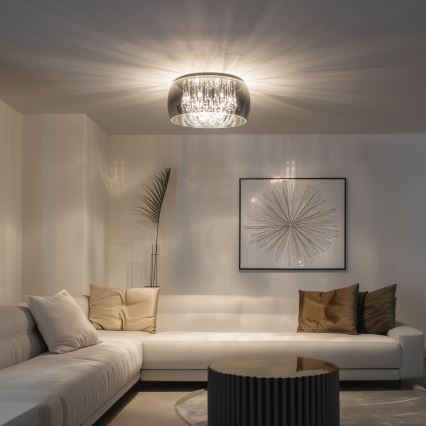 Brilagi - LED Kristalna stropna svetilka JEWEL 6xG9/42W/230V