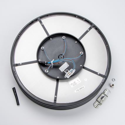 Brilagi - LED Kristalna stropna svetilka VELURE 5xE14/40W/230V črna
