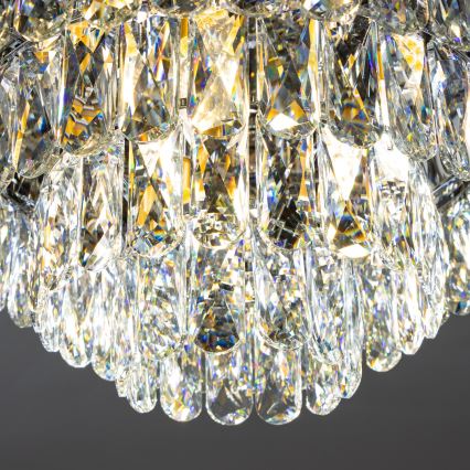 Brilagi - LED Kristalna stropna svetilka VELURE 5xE14/40W/230V zlata