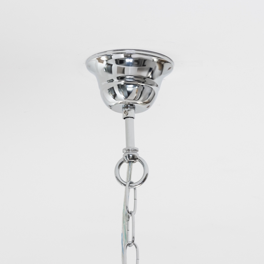 Brilagi - LED Kristalni lestenec na verigi MOZART 4xE14/40W/230V sijajni krom