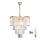 Brilagi - LED Kristalni lestenec na verigi MOZART 5xE14/40W/230V zlata