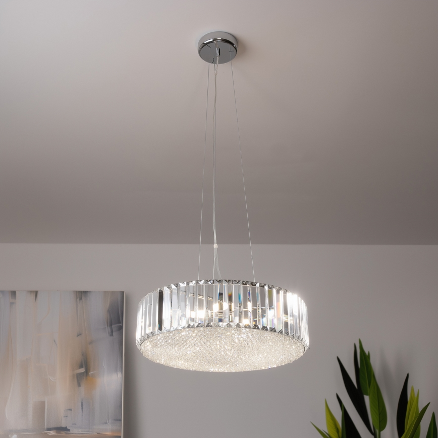 Brilagi - LED Kristalni lestenec na vrvici GLAMOUR 5xG9/42W/230V