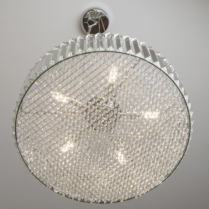 Brilagi - LED Kristalni lestenec na vrvici GLAMOUR 5xG9/42W/230V