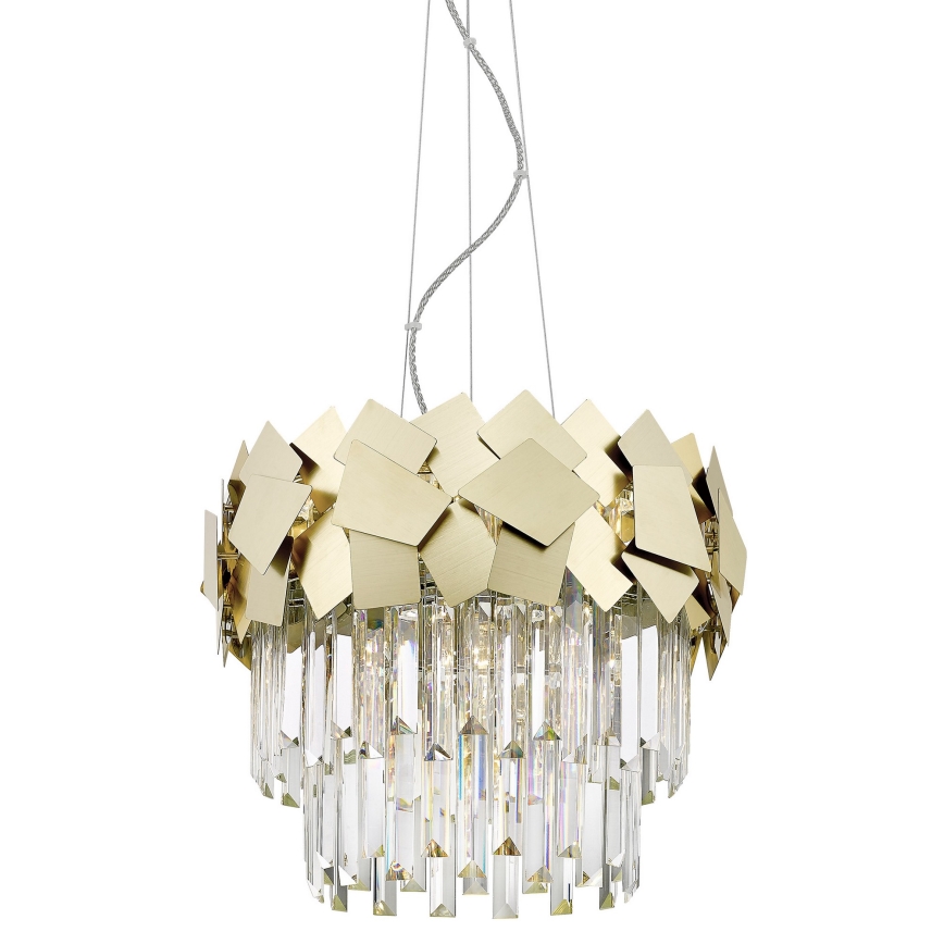 Brilagi - LED Kristalni lestenec na vrvici MIRAGE 5xE14/40W/230V