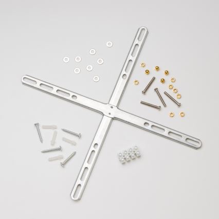 Brilagi - LED kristalna stropna svetilka MOZART 5xE14/40W/230V premer 40 cm zlata