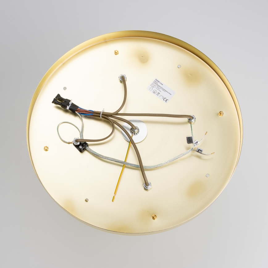 Brilagi - LED kristalna stropna svetilka MOZART 5xE14/40W/230V premer 40 cm zlata