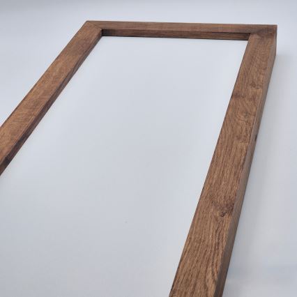 Brilagi - LED Kupaonsko stropno svjetlo WOODY FRAME LED/50W/230V 120x30 cm IP44 trešnja