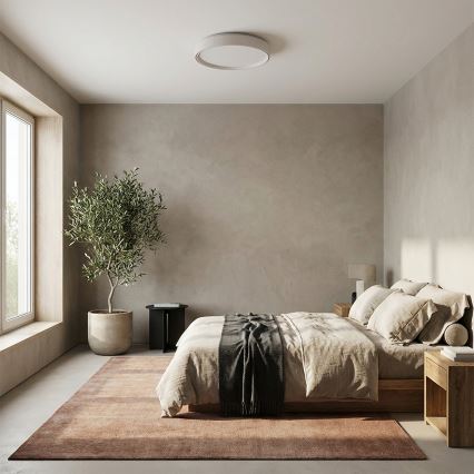 Brilagi - Zatemnljivo stropno svetilo NANCI LED/60W/230V 3000-6500K, premer 49 cm, bela + z daljinskim upravljalnikom