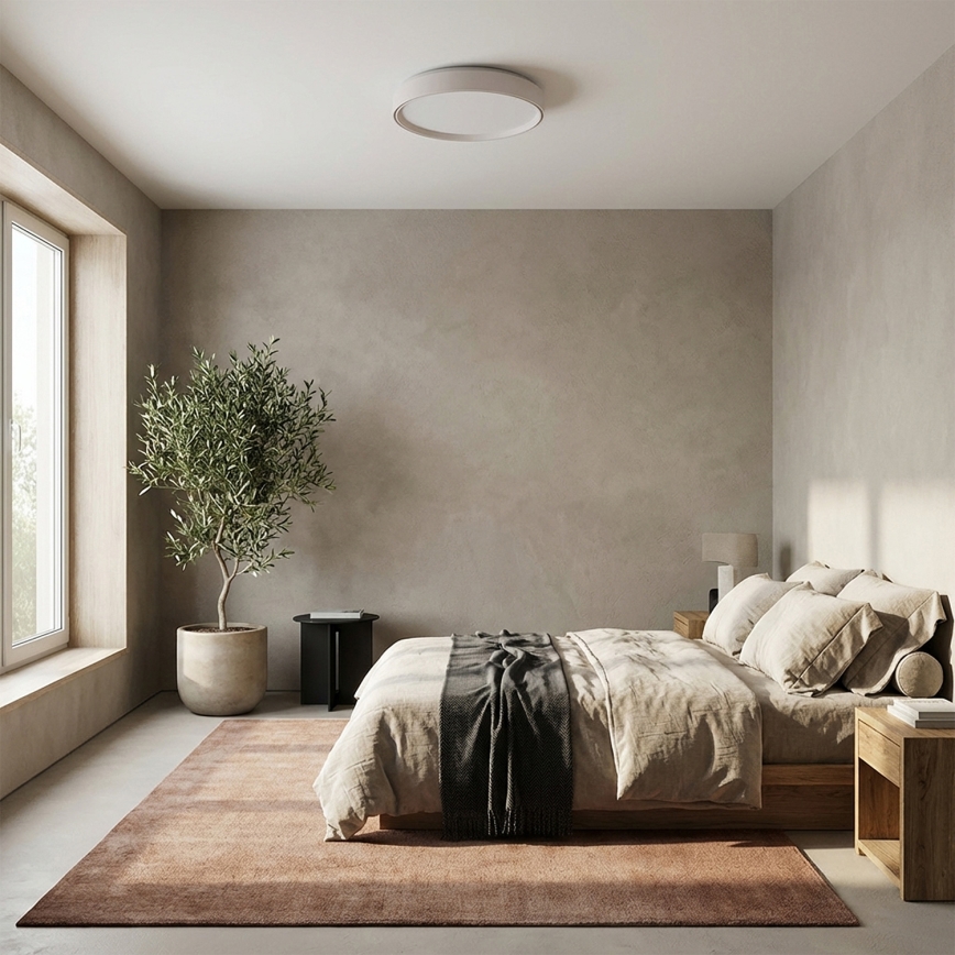 Brilagi - Zatemnljivo stropno svetilo NANCI LED/60W/230V 3000-6500K, premer 49 cm, bela + z daljinskim upravljalnikom