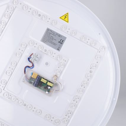 Brilagi - Zatemnljivo stropno svetilo NANCI LED/60W/230V 3000-6500K, premer 49 cm, bela + z daljinskim upravljalnikom