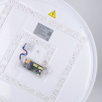 Brilagi - Zatemnljivo stropno svetilo NANCI LED/60W/230V 3000-6500K, premer 49 cm, bela + z daljinskim upravljalnikom