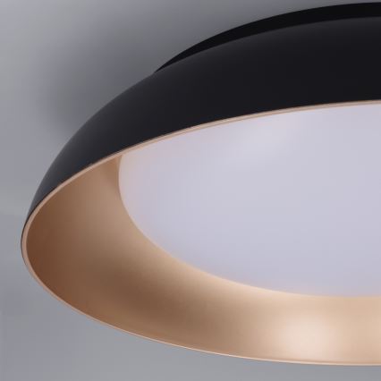 Brilagi - LED zatemnjiva stropna svetilka ALVA LED/48W/230V 3000-6500K premer 51 cm črna + daljinski upravljalnik