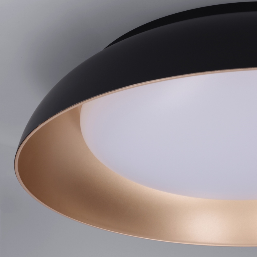 Brilagi - LED zatemnjiva stropna svetilka ALVA LED/48W/230V 3000-6500K premer 51 cm črna + daljinski upravljalnik