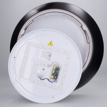 Brilagi - LED zatemnjiva stropna svetilka ALVA LED/48W/230V 3000-6500K premer 51 cm črna + daljinski upravljalnik
