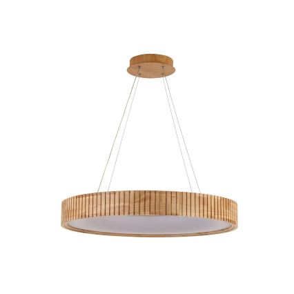 Brilagi - LED lestenec na kablu FALCON WOOD MODERN LED/40W/230V 3000/4000/6000K, premer 60 cm, iz lesa