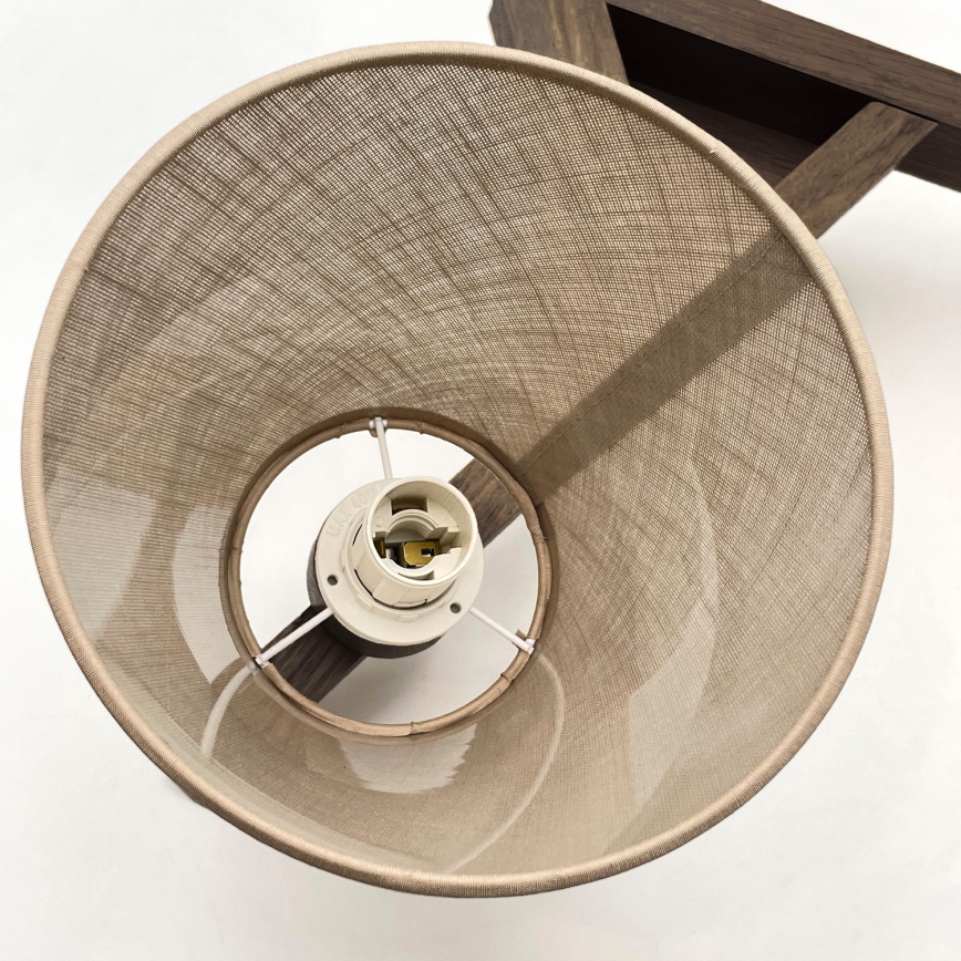 Brilagi - LED  Lestenec ANTHONY 3xE14/40W/230V hrast oreh/bež