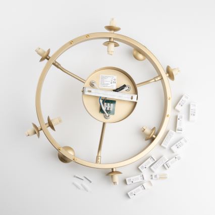 Brilagi - LED Lestenec MILLA 10xG9/3W/230V zlata