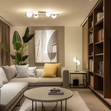 Brilagi - LED Lestenec MILLA 4xG9/3W/230V sijajni krom/bela