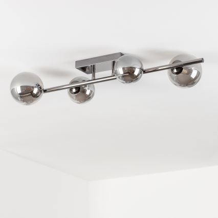 Brilagi - LED Lestenec MILLA 4xG9/3W/230V sijajni krom/dimna