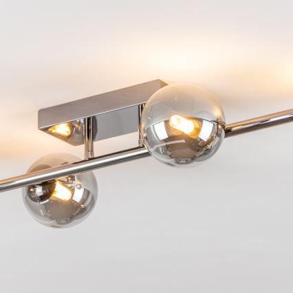 Brilagi - LED Lestenec MILLA 4xG9/3W/230V sijajni krom/dimna