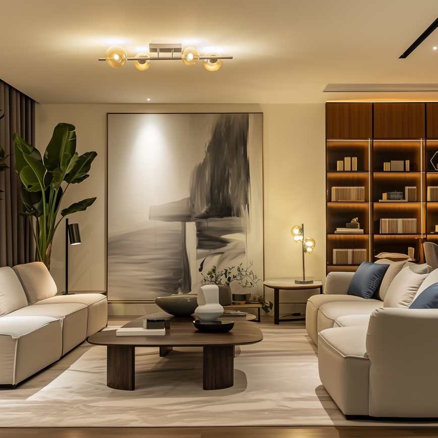 Brilagi - LED Lestenec MILLA 4xG9/3W/230V sijajni krom/zlata