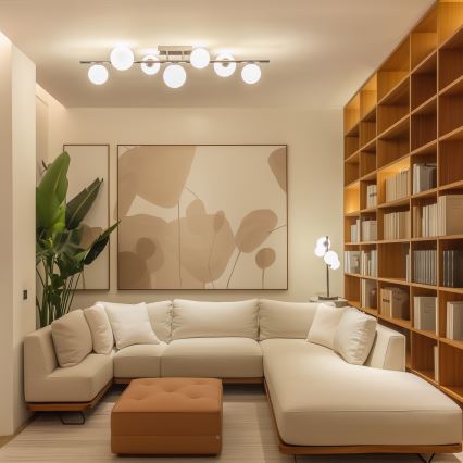 Brilagi - LED Lestenec MILLA 7xG9/3W/230V sijajni krom/bela