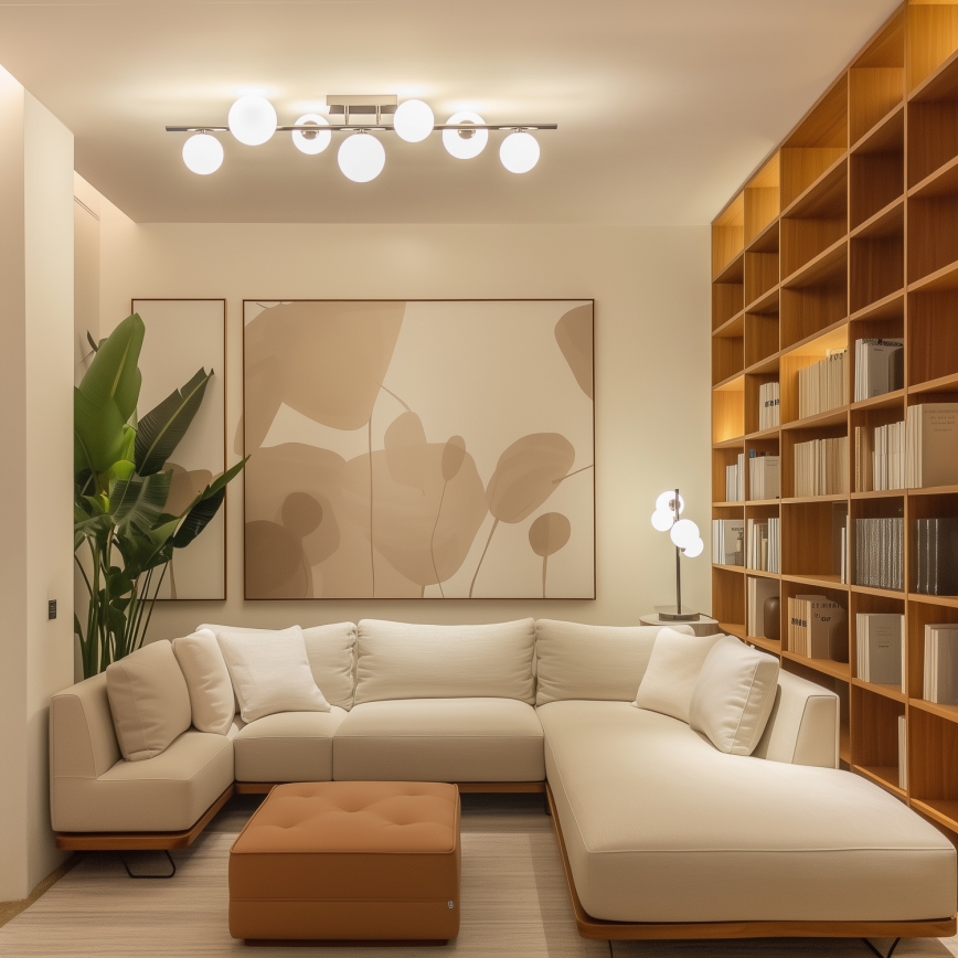 Brilagi - LED Lestenec MILLA 7xG9/3W/230V sijajni krom/bela