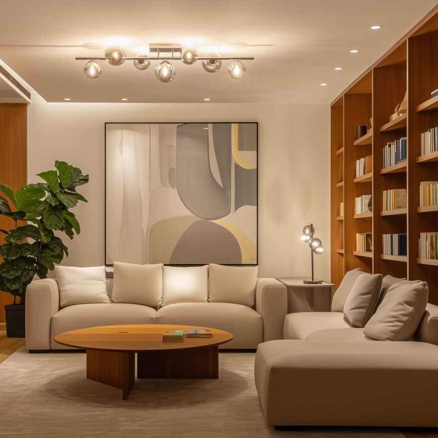 Brilagi - LED Lestenec MILLA 7xG9/3W/230V sijajni krom/dimna