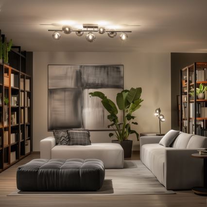 Brilagi - LED Lestenec MILLA 7xG9/3W/230V sijajni krom/dimna