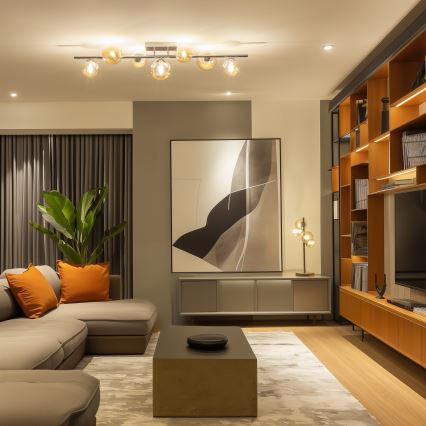 Brilagi - LED Lestenec MILLA 7xG9/3W/230V sijajni krom/zlata