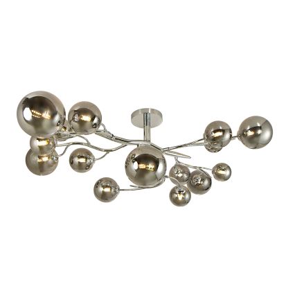 Brilagi - LED Lestenec MISTEL 15xG9/3W/230V sijajni krom/dimna