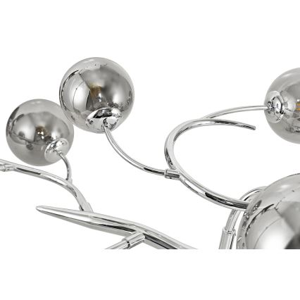 Brilagi - LED Lestenec MISTEL 15xG9/3W/230V sijajni krom/dimna